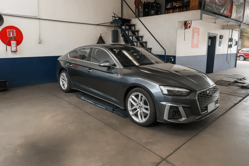 Servicio profesional de cambio de balatas, sensores y rectificacion de discos para Audi A5S