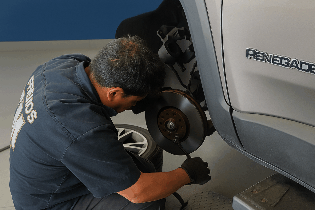 Servicio de frenos para Jeep Renegade