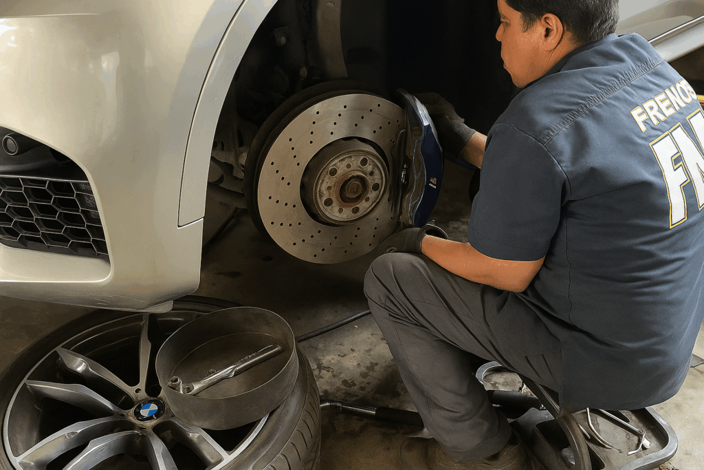 Rectificacion de discos de freno para BMW X6