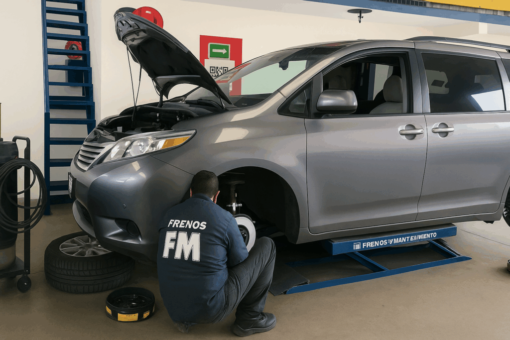 donde hacer el servicio de frenos toyota Sienna en Satelite