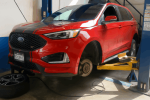Cambio de balatas y discos para Ford Edge ST