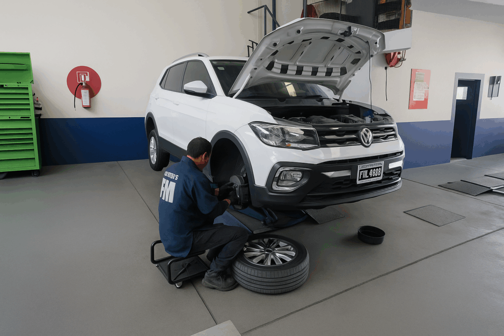 Cambio de balatas para Tiguan