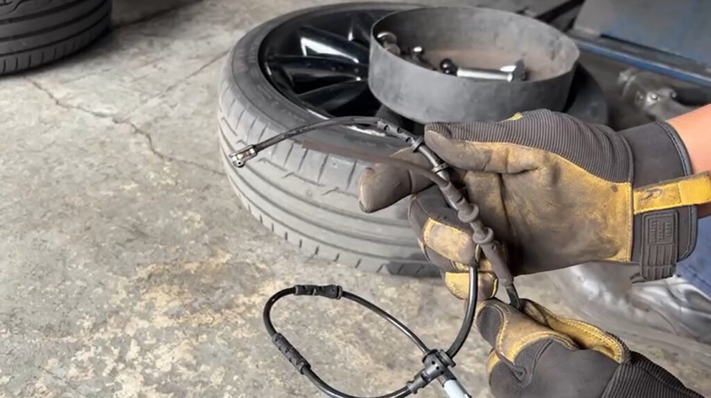Cambio de sensor de desgaste de frenos para Mini Cooper